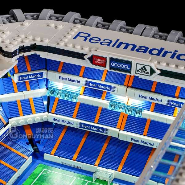 Buy Lightailing Lego Real Madrid Santiago Bernab U Stadium