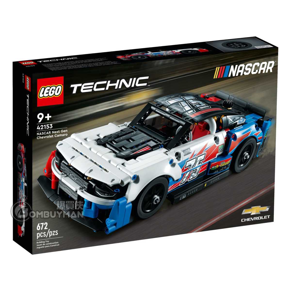 Buy LEGO 42153 NASCAR Next Gen Chevrolet Camaro ZL1 (Technic) - BOMBUYMAN