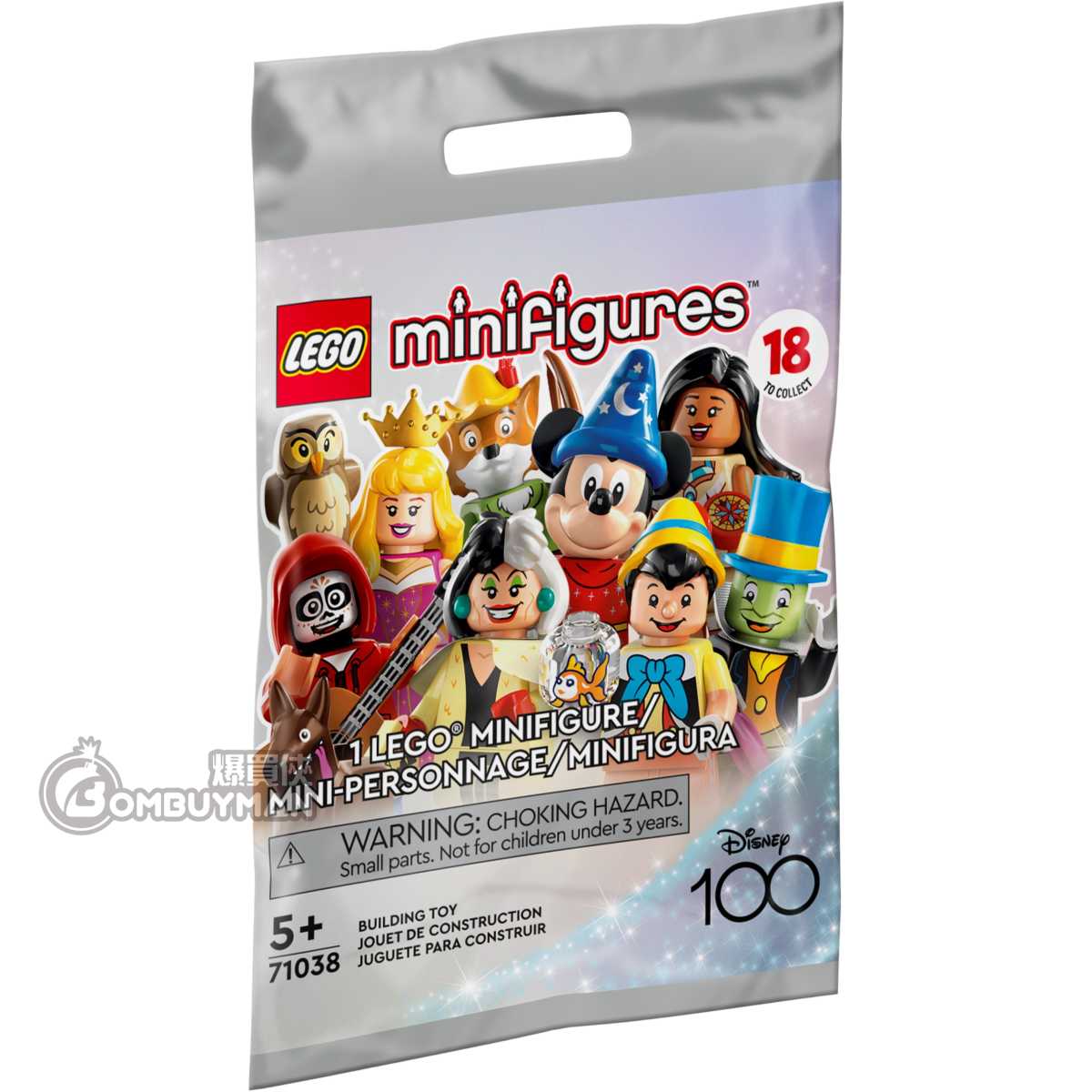 Buy LEGO 71038 Minifigures Disney 100 Random Bag BOMBUYMAN