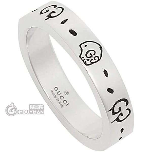 Gucci ghost double discount ring