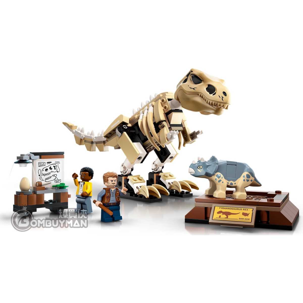 Buy LEGO 76940 T. rex Dinosaur Fossil Exhibition (Jurassic World ...