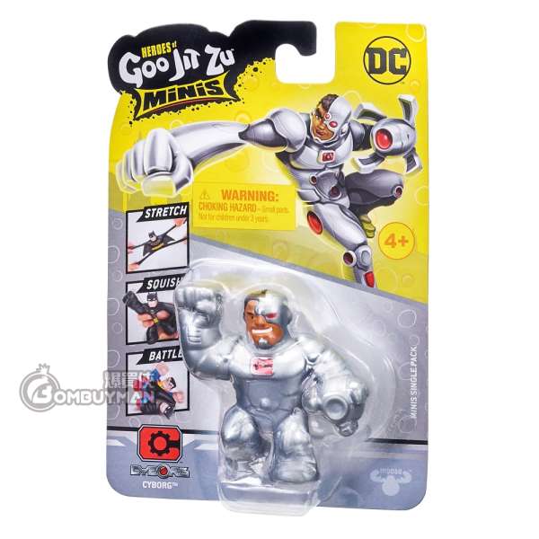 Heroes of Goo Jit Zu DC Minis Single Pack - Cyborg