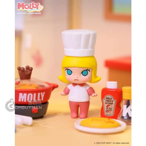 POP MART Molly Cooking Series - 盲盒 - 小心燙傷 及 海鮮處理中