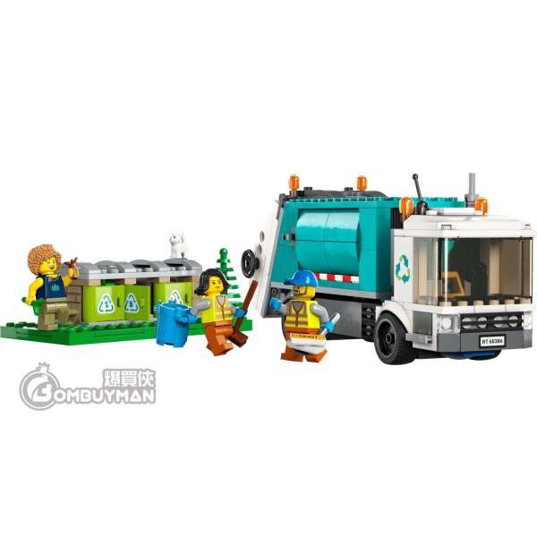 lego recycling truck