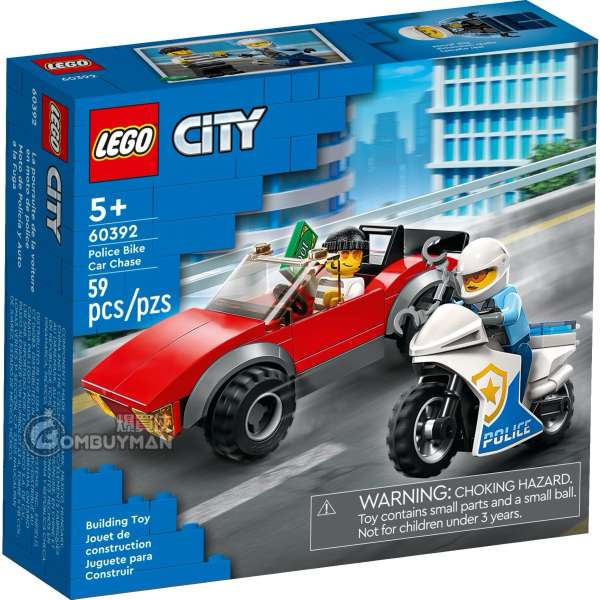 LEGO 60392 Police Bike Car Chase 警察電單車追逐 (City)