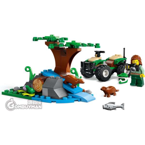 爆買】LEGO 60394 ATV and Otter Habitat - ATV 和水獺棲息地(City 