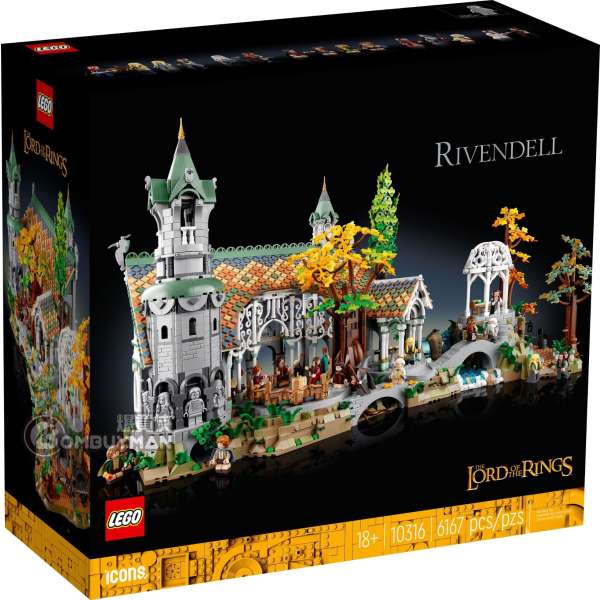 LEGO 10316 The Lord Of The Rings : Rivendell™ (Icons) 