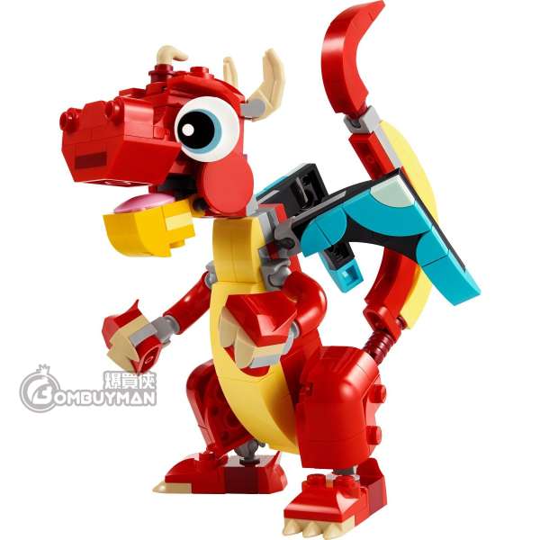 預購】LEGO 31145 Red Dragon 紅龍(Creator 3in1) - 爆買俠BOMBUYMAN