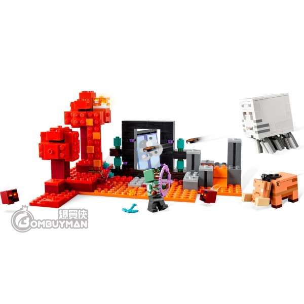 Buy LEGO 21255 The Nether Portal Ambush Minecraft BOMBUYMAN