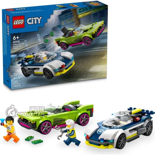 LEGO 60415 Police Car and Muscle Car Chase 警車和肌肉車追逐戰 (City) 