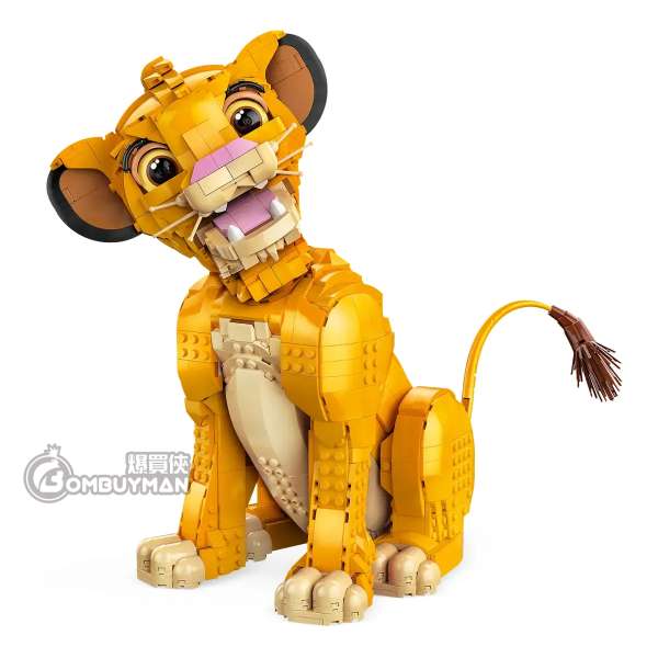 預購】LEGO 43247 Young Simba the Lion King 少年獅子王辛巴(Disney 