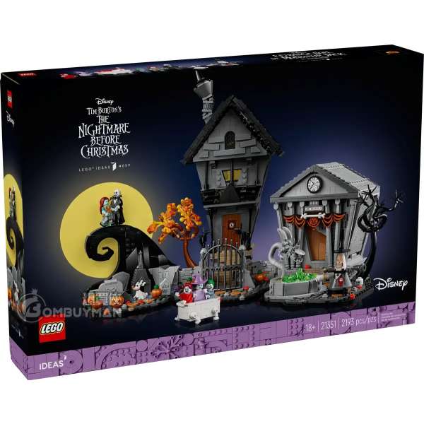 LEGO 21351 Disney Tim Burton's The Nightmare Before Christmas 提姆·波頓的聖誕夜驚魂 (Ideas)