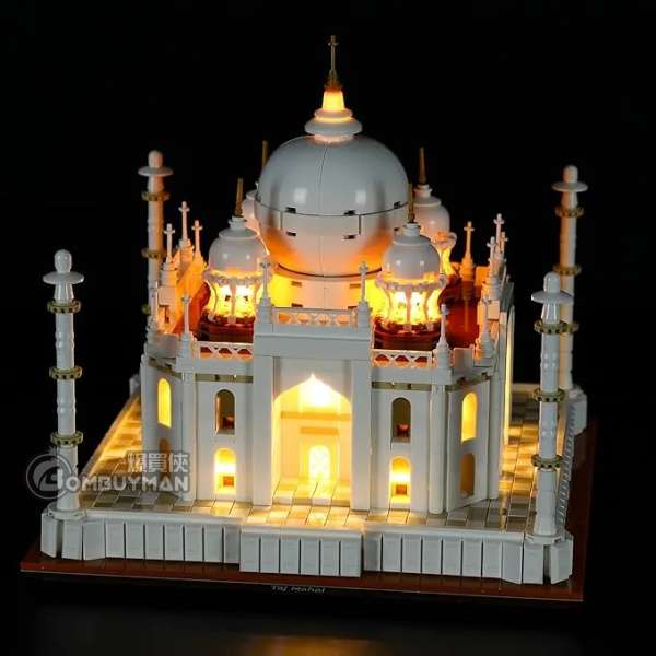 Lightailing LEGO 21056 Taj Mahal 泰姬陵 (Architecture) 專用燈光組件(不包含LEGO)