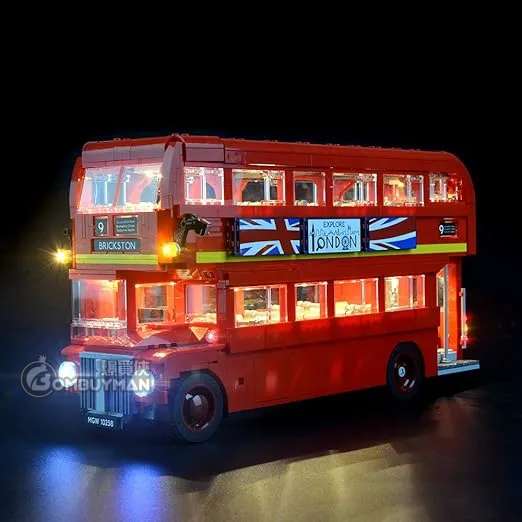 Lightailing Lego 10258 London Bus 倫敦巴士 專用燈光組件 (不包含LEGO)