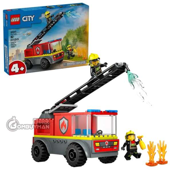 LEGO 60463 Fire Ladder Truck 雲梯消防車 (City)