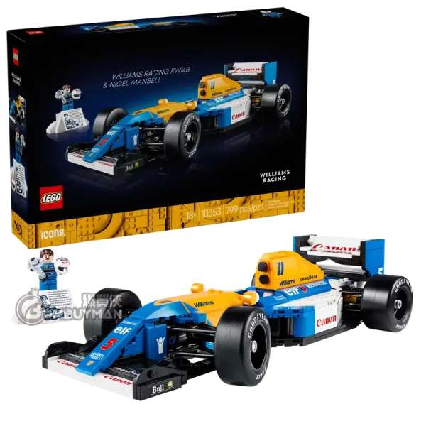 LEGO 10353 Williams Racing FW14B & Nigel Mansell (Icons)