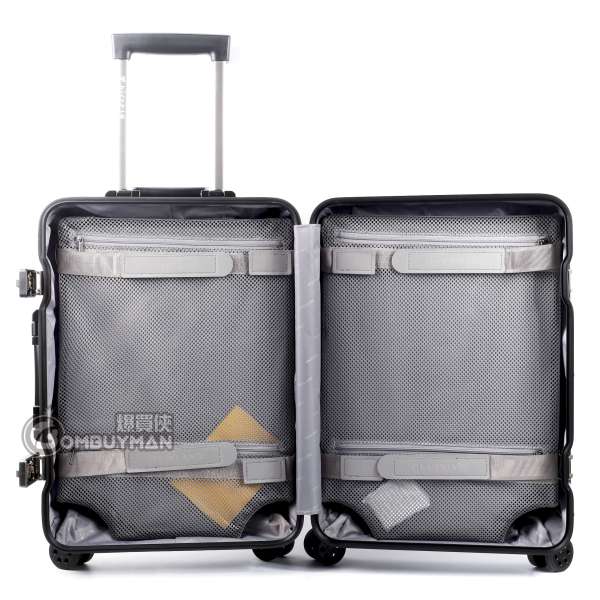 Buy Lanzzo Norman Light 29 Inch Suitcase (Black - Polycarbonate) 42904 -  BOMBUYMAN