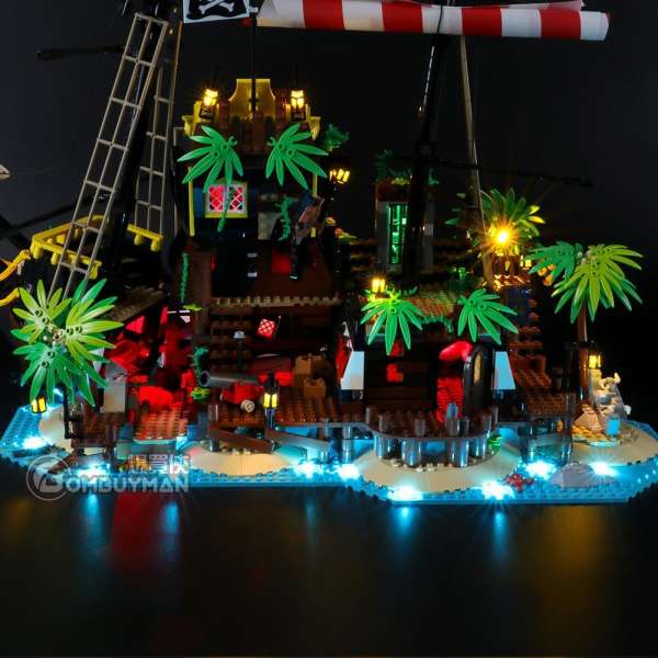 Buy BriksMax LEGO 21322 Pirates of Barracuda Bay Light Kit LEGO not included BOMBUYMAN