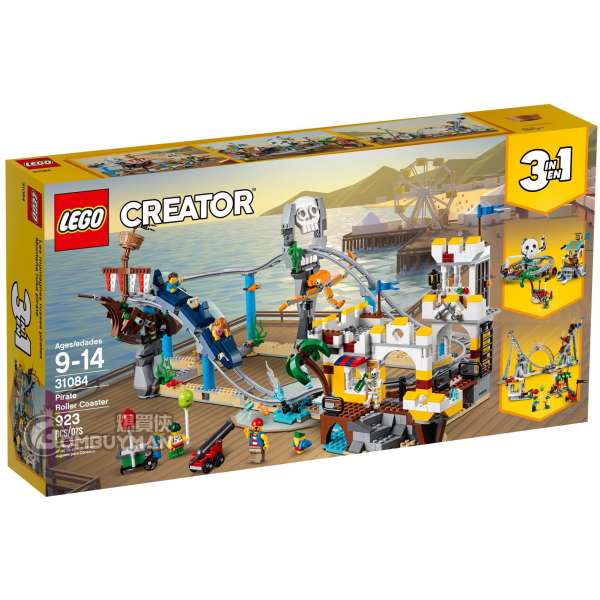 爆買】LEGO 31084 Pirate Roller Coaster 海盜過山車(Creator 3in1