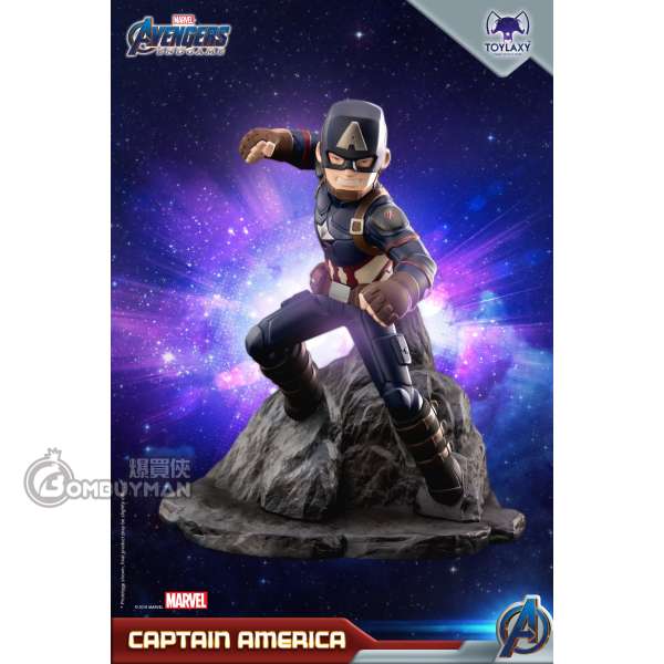 Marvel《復仇者聯盟4:終局之戰》Captain America 美國隊長正版模型手辦 Figure