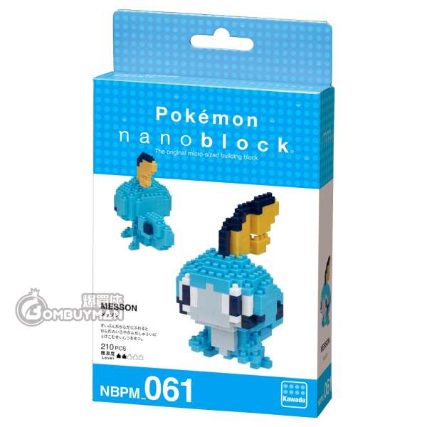 nanoblock NBPM_061 淚眼蜥 (寶可夢, 寵物小精靈, Pokémon)